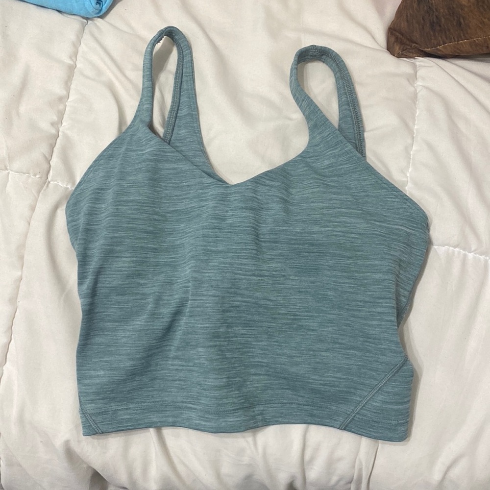 light blue lululemon tank